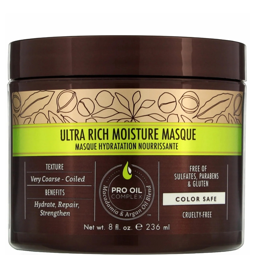 картинка Маска ультра-увлажнение для сухих и жестких волос - (Macadamia Ultra Rich Repair Masque) от магазина Одежда+